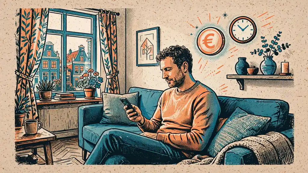 Nederlandse speler wacht op snelle casinouitbetaling via telefoon