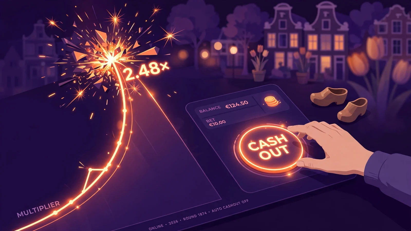 Crashgames in Nederlandse casino’s: zo werkt het