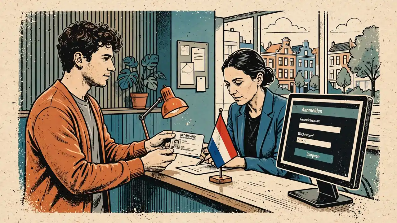 Identiteitscontrole aan de balie van een casino
